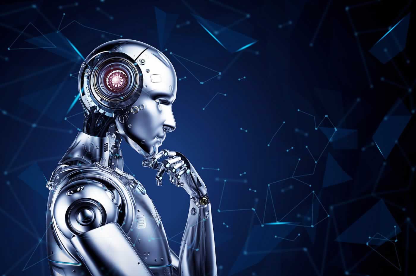 robot thinking